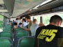 júliusi KM5 Edzőtábor - Álló és közlekedő buszon
